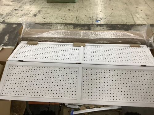 Pegboard Room Divider  - Lot 780