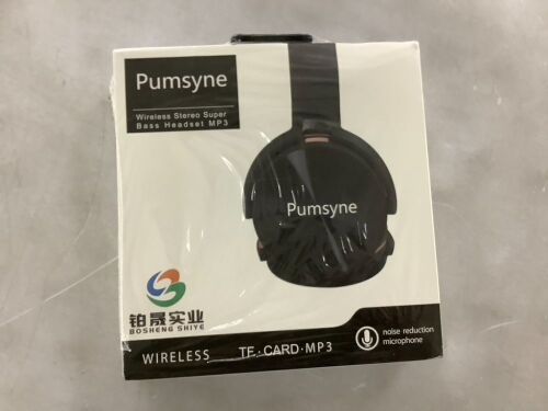 Pumsyne Wireless Stereo Super Bass Headset  - Lot 395