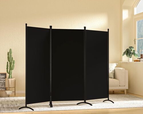 Large Folding Panel Portable Stand Room Divider - Lot 403