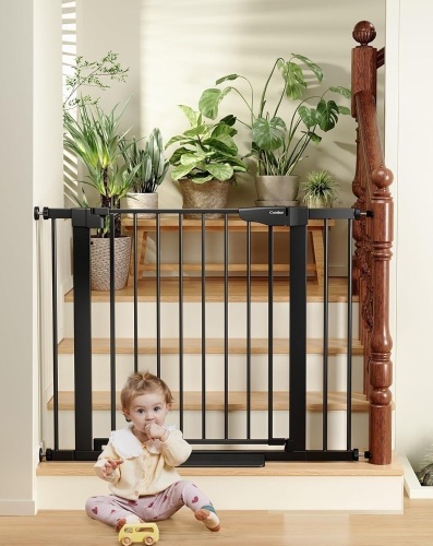 Cumbor 29.7-40.6" Baby Gate for Stairs - Lot 2822