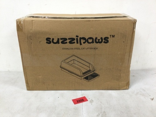 SuzziPaws Stainless Litter Box - Lot 2908