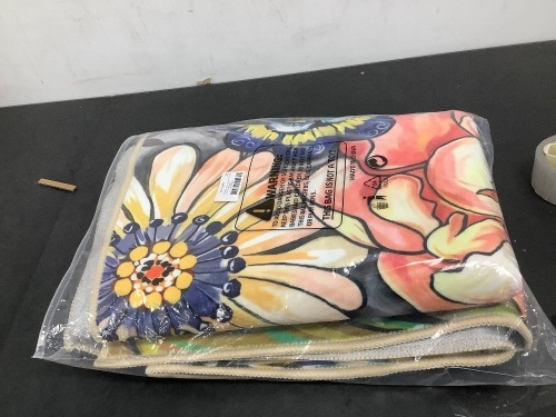 4x6 Boho Floral Entryway Rug - Lot 2979