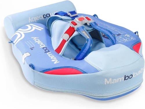 Decdeal Non-inflatable Swim Float Soft Waterproof Swimming Float Swim Trainer with Tail Float for 3-24 Months - Lot 2995