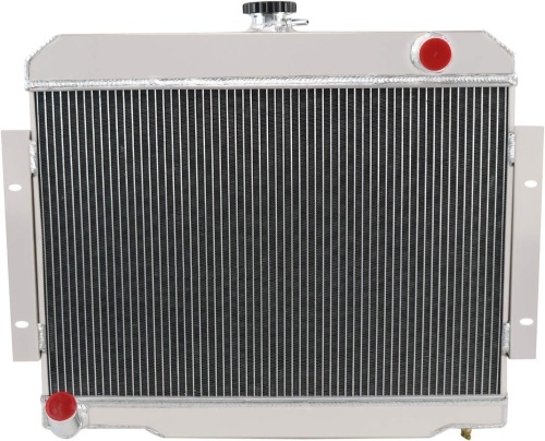 4 ROW Aluminum Radiator For 1972-1986 Jeep CJ5 CJ6 CJ7 3.8L 4.2L 5.0L L6 V8 - Lot 3014