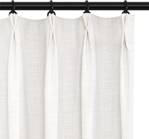 INOVADAY Pinch Pleated Curtains Blackout - Lot 3075