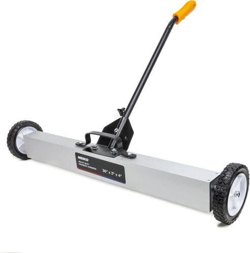 NEIKO 36-Inch Magnetic Pickup Sweeper with Wheels - Lot 3096