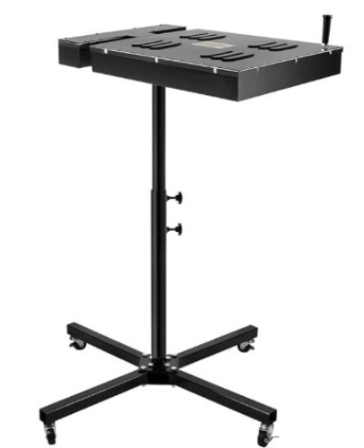 VEVOR Flash Dryer 16 x 16 Inch Temperature Display for Screen Printing 1700W Adjustable Stand Screen Dryer T-Shirt Curing Screen Printing Flash Dryer - Lot 133b