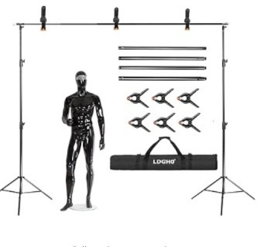 8.5 X 10FT/2.6 X 3M Background Stand Support System Kit with Carrying Case for Clamps and Canvas,for Photo Video Shooting $39.99 - Lot 65