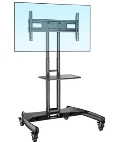 Aluminum AVA1500-60-1P 32""-75"" LCD TV Cart Flat Panel Plasma Trolley Stand, $407.90 - Lot 121