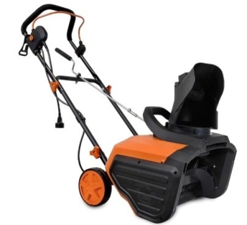 WEN 5664 Snow Blaster 13.5-Amp 18-Inch Electric Snow Thrower,Black $189.65 (some cosmetic damage) - Lot 126