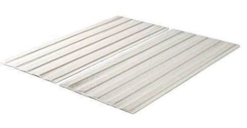 Zinus Annemarie Solid Wood Bed Support Slats / Fabric-Covered / Bunkie Board, Full $75.00 - Lot 127