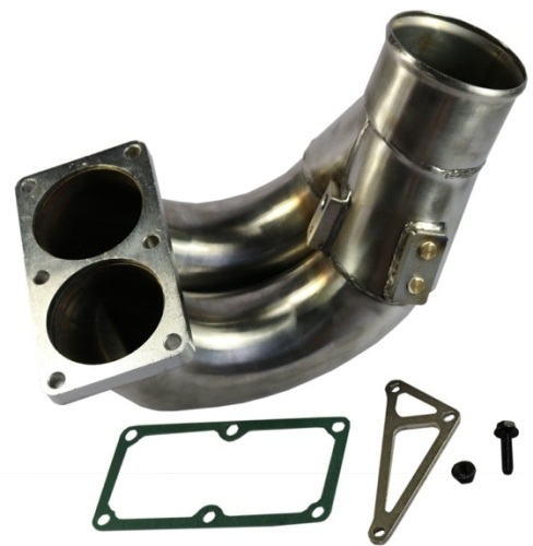 3.5" Intake Manifold Elbow Fit For 08-18 Ram 2500 3500 Truck 6.7L Turbo Diesel $101.69 - Lot 131
