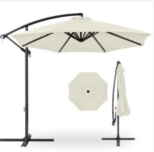 Offset Hanging Patio Umbrella - 10ft (ivory) $142.99 - Lot 135