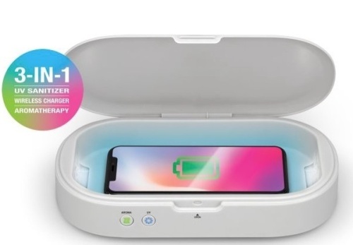 iLive UV LED Sanitizer with Aromatherapy & Wireless Charging $49.99 - Lot 367