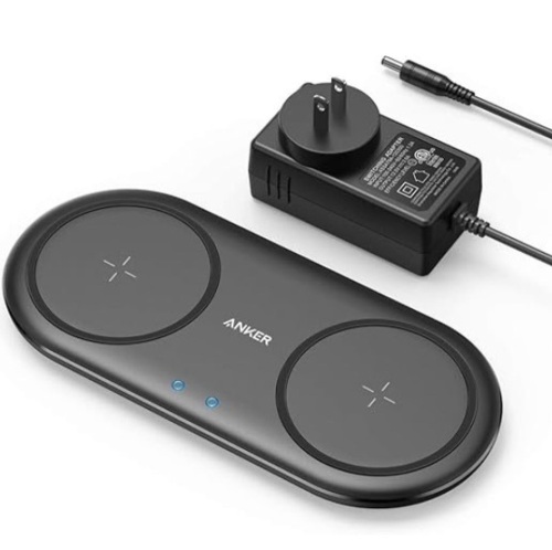 Anker Wireless Charger, PowerWave 10 Dual Pad, Qi Certified,  DC Adapter Included $89.99 - Lot 372