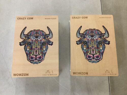Lot of (2) Wooden Puzzles  - Lot 231