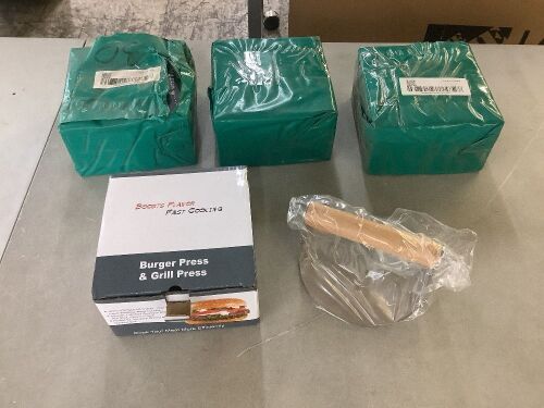 Lot of (4) Burger Press  - Lot 233