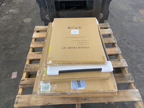 Lot of (5) Boxes of Poster Frames  - Lot 318