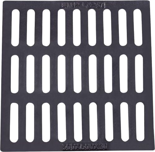 Cast Iron Drain Grate, 19.7 x 19.7  - Lot 446