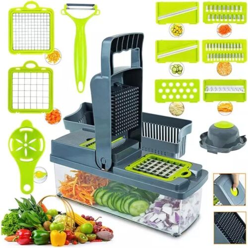 Lot of (2) Kitchen Ideas 14pc Vegetable Slicer - Lot 637