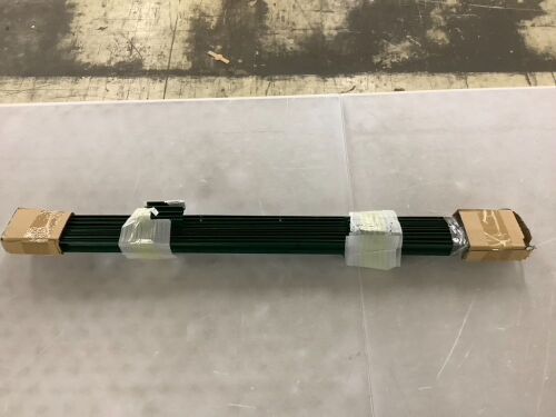 3' Metal Fence Posts, 10 Pack - Lot 734