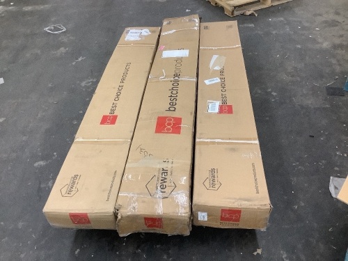 Lot of (3) Cantilever Patio Umbrellas - Uninspected - Lot 363