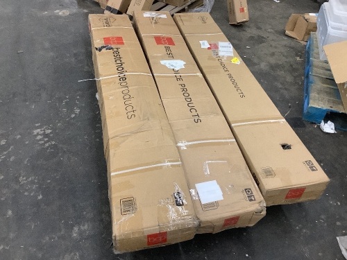 Lot of (3) Cantilever Patio Umbrellas - Uninspected - Lot 110