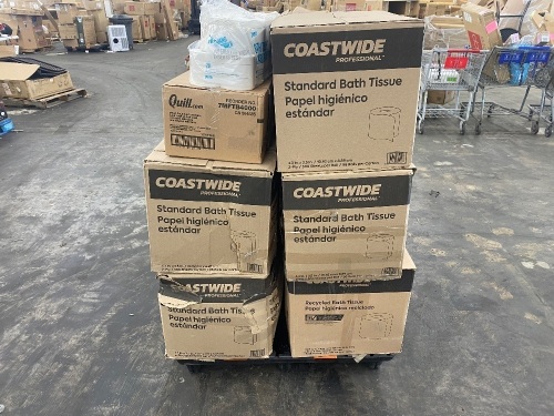 Pallet of Bathroom Paper Products  - Lot 339