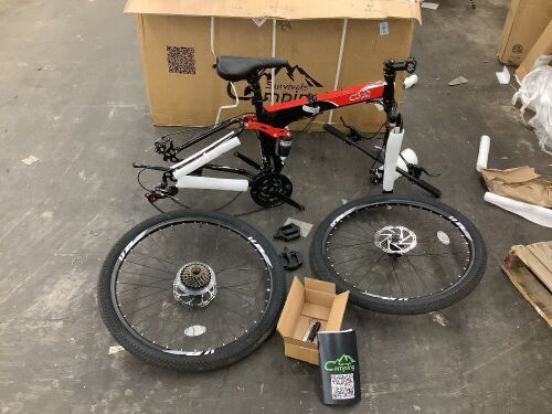  Folding 21 Speed 26" Wheel Riding Mountain Bike - Lot 371