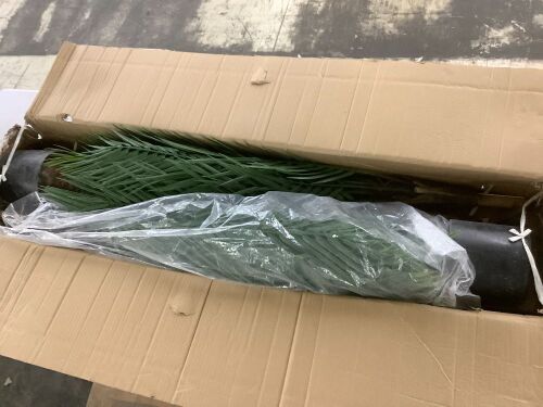 Artificial Areca Palm Tree, 2 Pack  - Lot 638