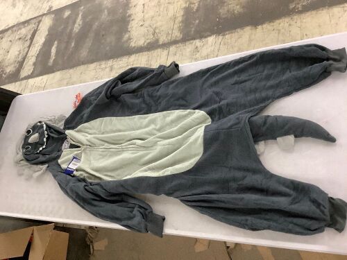 Funziez! Adult Triceratops Onesie, Medium - Lot 743