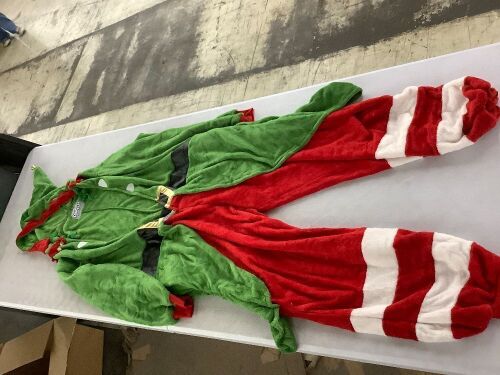 Funziez! Adult Elf Onesie, X-Large - Lot 747