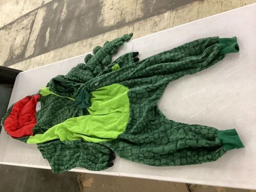 Funziez! Adult Crocodile Onesie, Large  - Lot 419