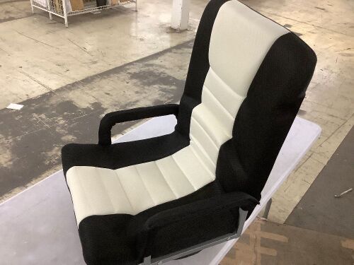 Gaming Floor Chair w/ 360-Degree Swivel, Armrest, Adjustable Backrest - Lot 467