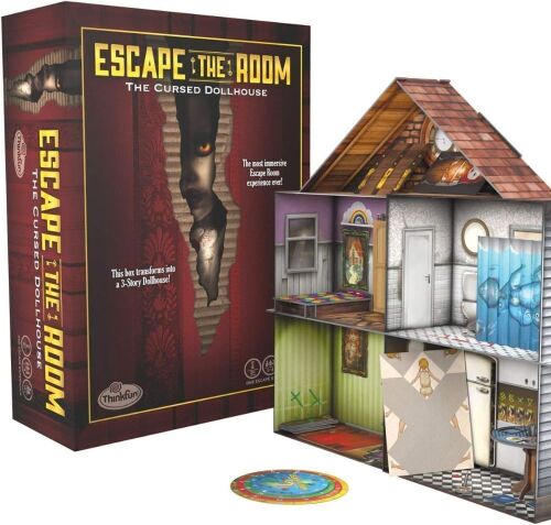 ThinkFun Escape The Room: The Cursed Dollhouse - Lot 465