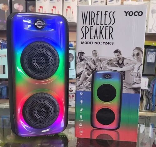 Yoco Double 4″ Bluetooth Speaker  - Lot 466