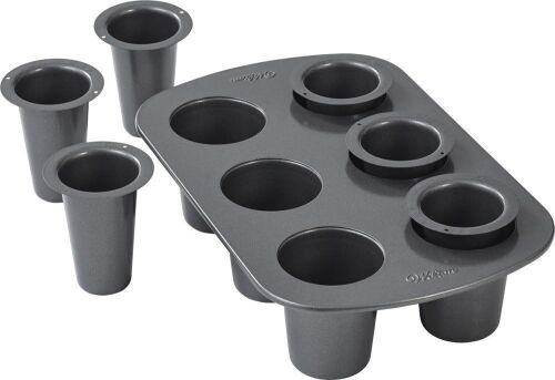 Lot of (2) Wilton Cookie Shot Glass Pan, 6-Cavity - Lot 158