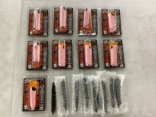 Lot of (9) Dragon Fire Pepper Spray & (9) Tactical Pens - Lot 289