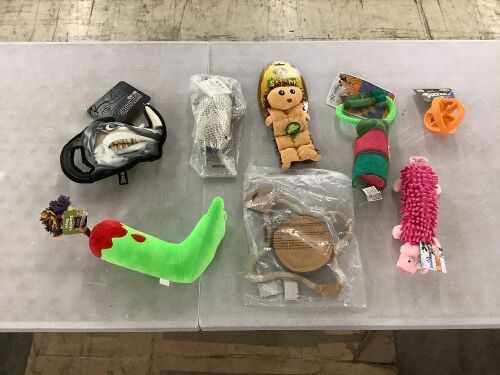 Lot of (8) Dog Toys  - Lot 579