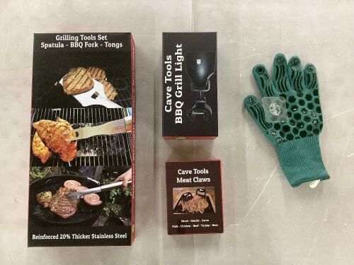 Lot of Cave Tools Grilling Items - Lot 282