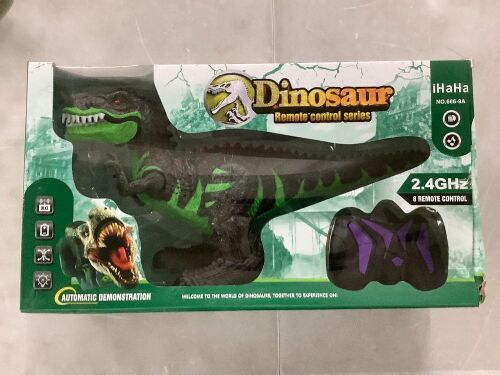 Lot of (2) Remote Control Dinosaur Toy - Lot 284