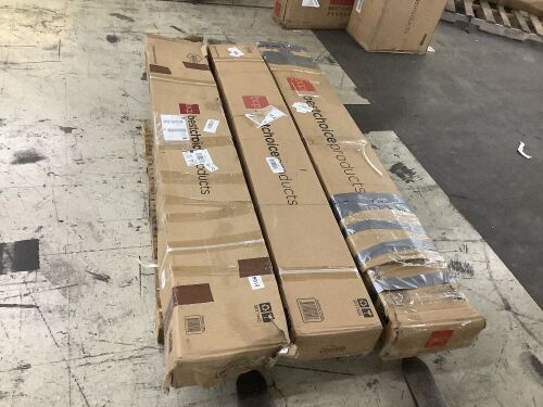 Lot of (3) Cantilever Patio Umbrellas - Uninspected - Lot 583