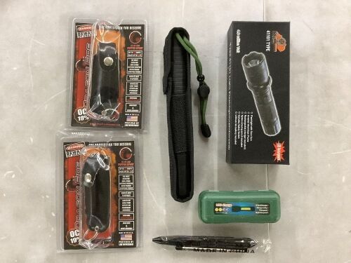 Lot of Self Defense Items  - Lot 297
