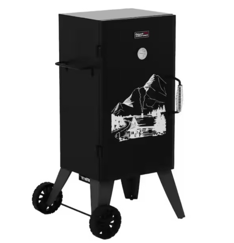 Royal Gourmet Analog Electric Smoker in Black With 3 Cooking Grates - Lot 30