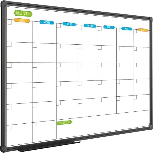 JILoffice Dry Erase Calendar Whiteboard 36x24 - Lot 592