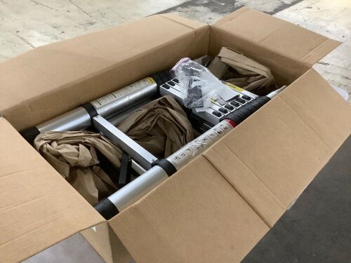 Aluminum Telescopic Ladder - Lot 593