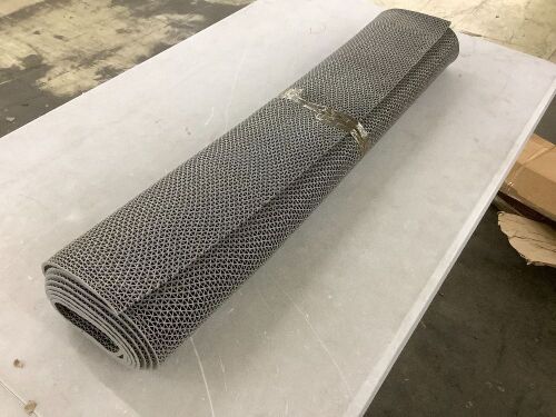 Rubber Drainage Floor Mat 9.5' x 3'  - Lot 600