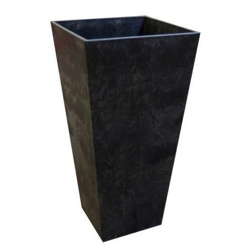  Lot of (2) Tierra Verde 14 in. x 27.5 in. Slate Rubber Self Watering Planter - Lot 789