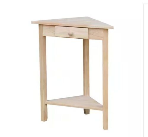 International Concepts Unfinished Storage End Table - Lot 482