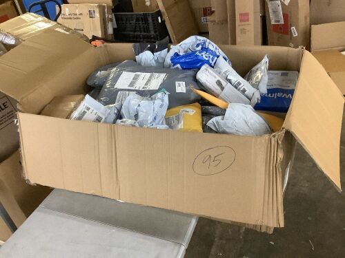Mystery Box of (95) Small Return Packages - Lot 58